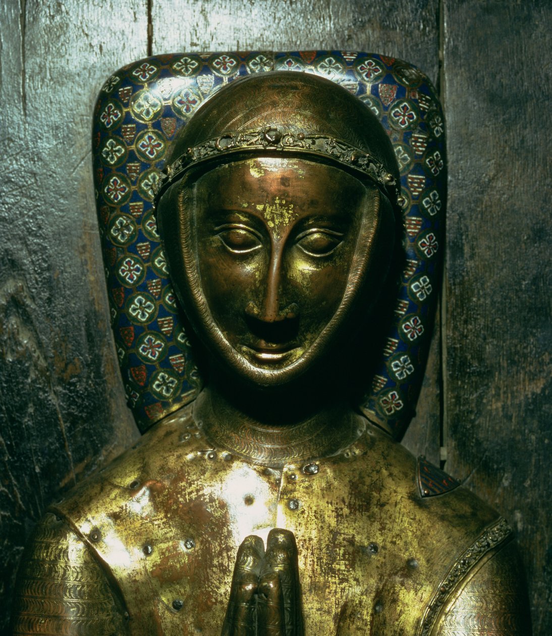 Podobizna Williama de Valence († 1296) hrabě z Pembroke, Limoges (poměděné dřevo) od French School