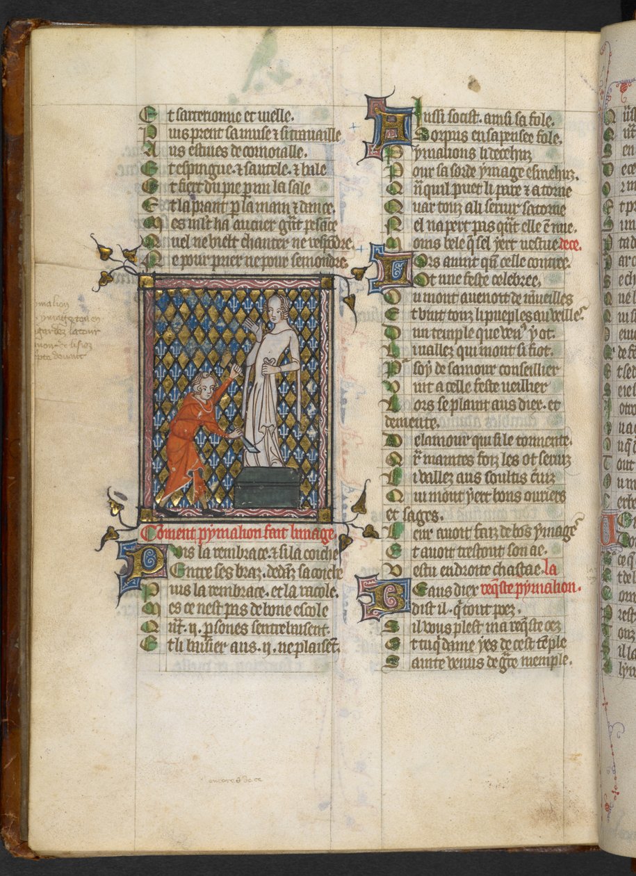 Egerton MS 881, f.165v (vellum) od French School
