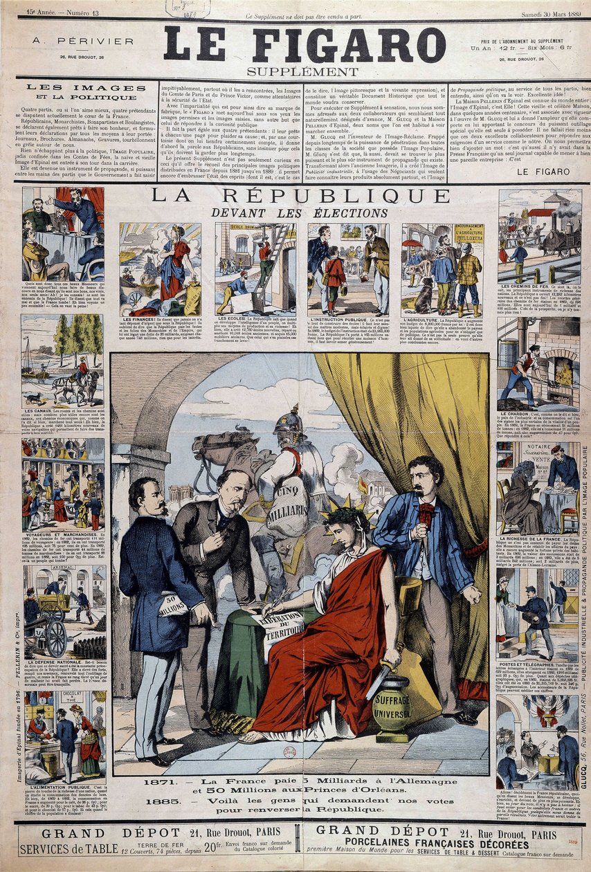 Volby: republika před volbami - příloha "" Figaro" od French School