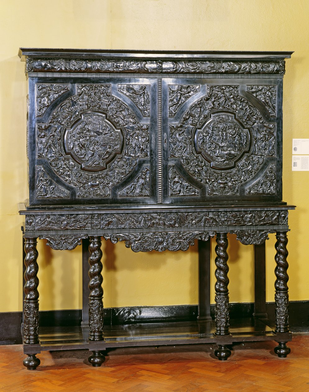 Skříň Endymion, francouzská, c. 1650 (eben, na korpusu z dubu a borovice) od French School