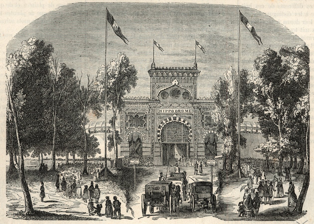 Rytina v „Tableau-de-Paris“ od Edmonda Texiera 1852 od French School