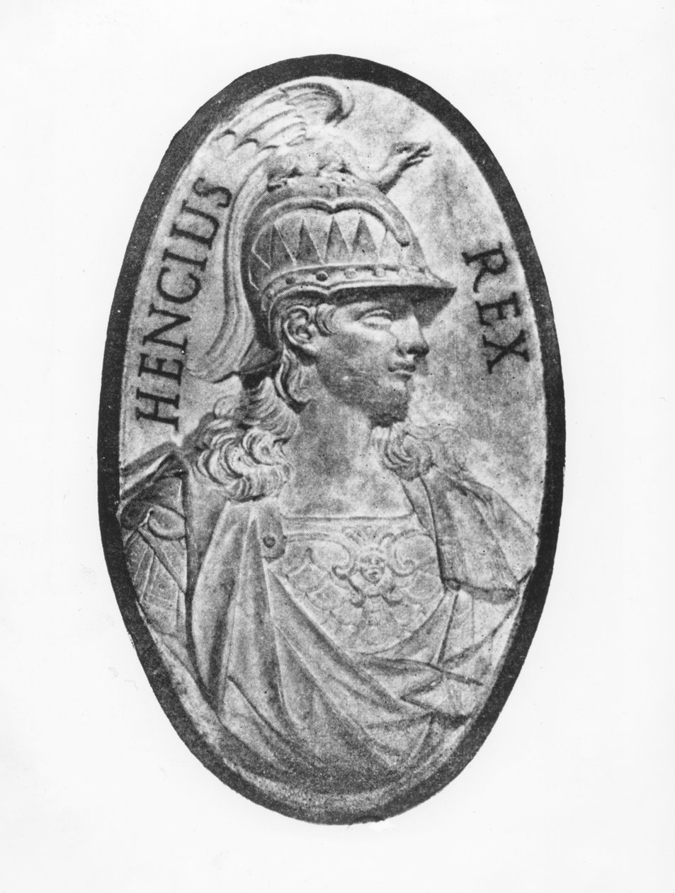 Enzo, král Sardinie (litho) od French School
