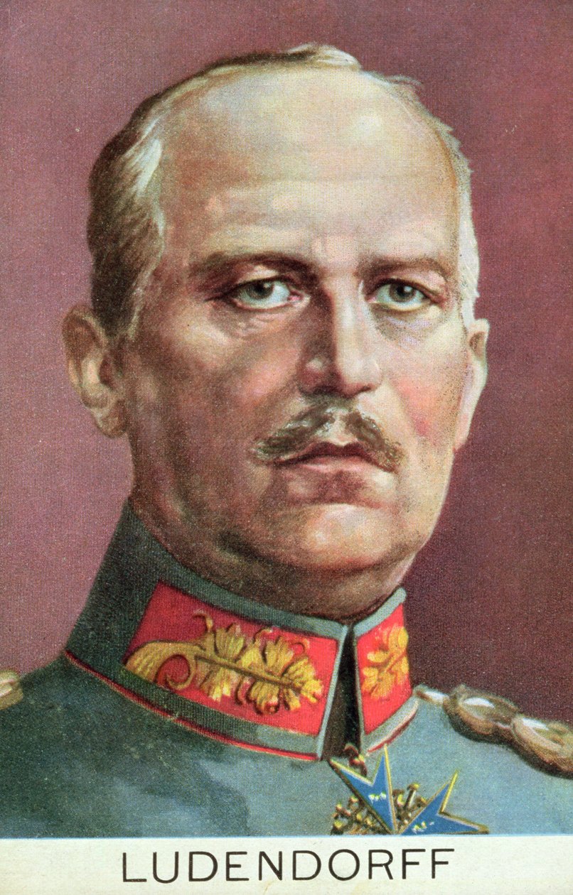 Erich Ludendorff (1865-1937) od French School