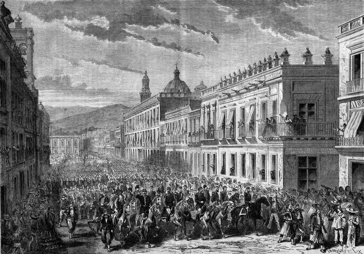 Expedice do Mexika (1861-1867): vstup generála Francoise Achille Bazaine (Francois-Achille od French School