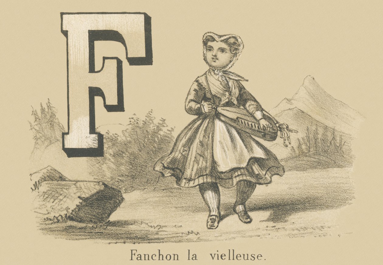 F: Fanchon starý muž od French School