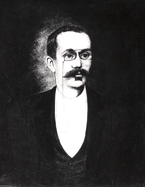 Fernand Pelloutier (1867-1901) (černobílá fotografie) od French School