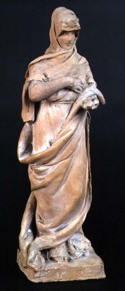 Postava svobody, kolem roku 1890 (terakota) od French School