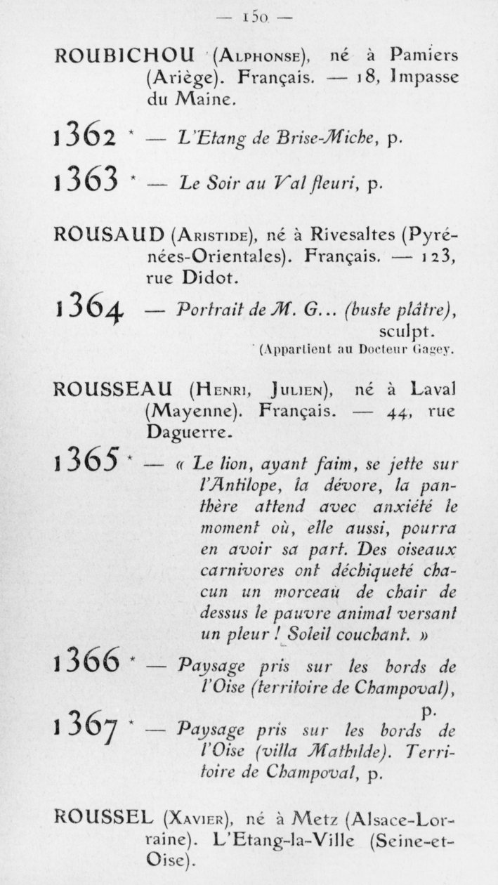 První účast Le Douanier Rousseau na Salon d