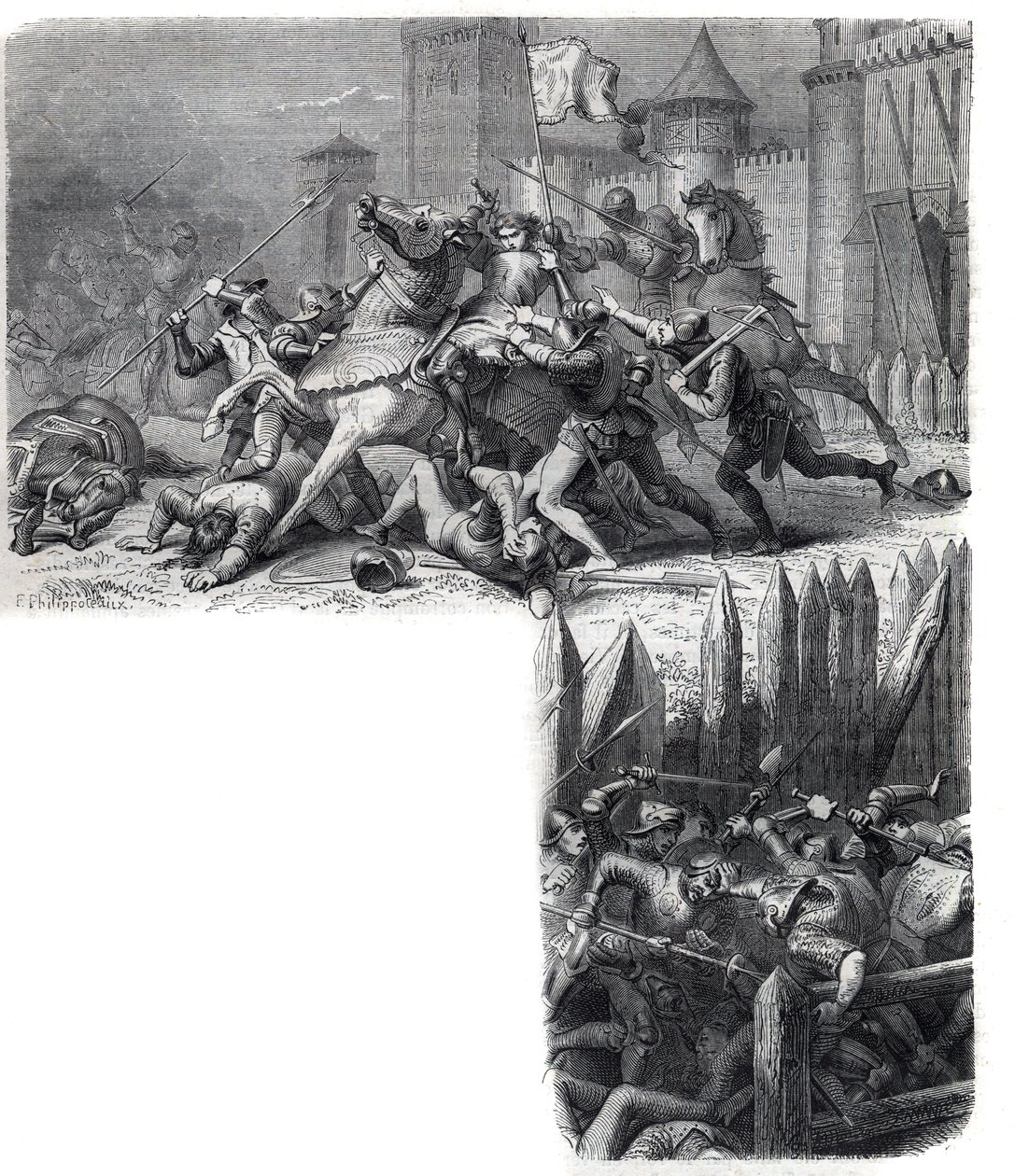 Florencie vstupuje do povstání (války „Osmi svatých“) proti návratu Svatého obležení do Říma. Papež Gregoire XI Pierre Roger de Beaufort od French School