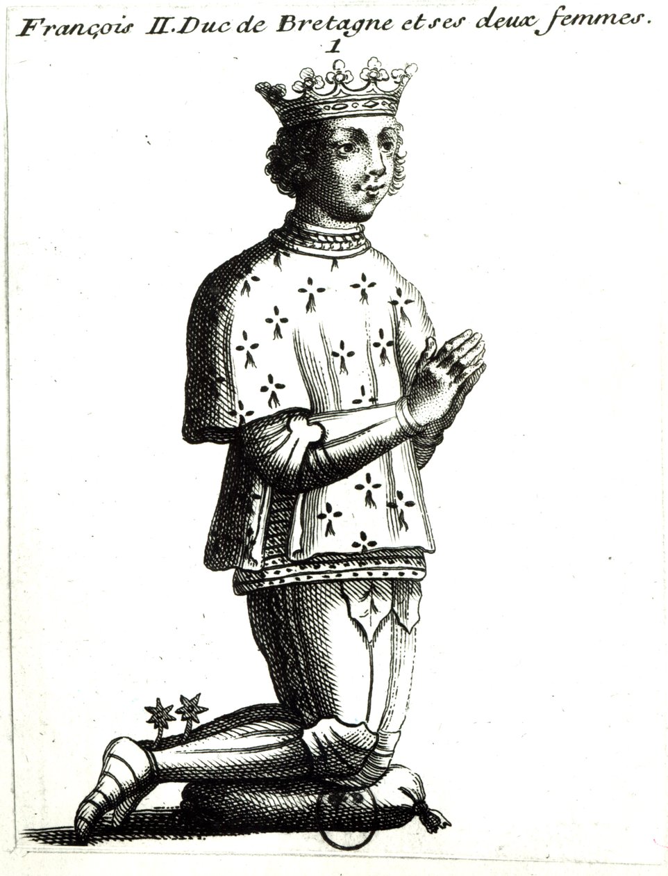 František II. (1435-88) vévoda bretaňský od French School
