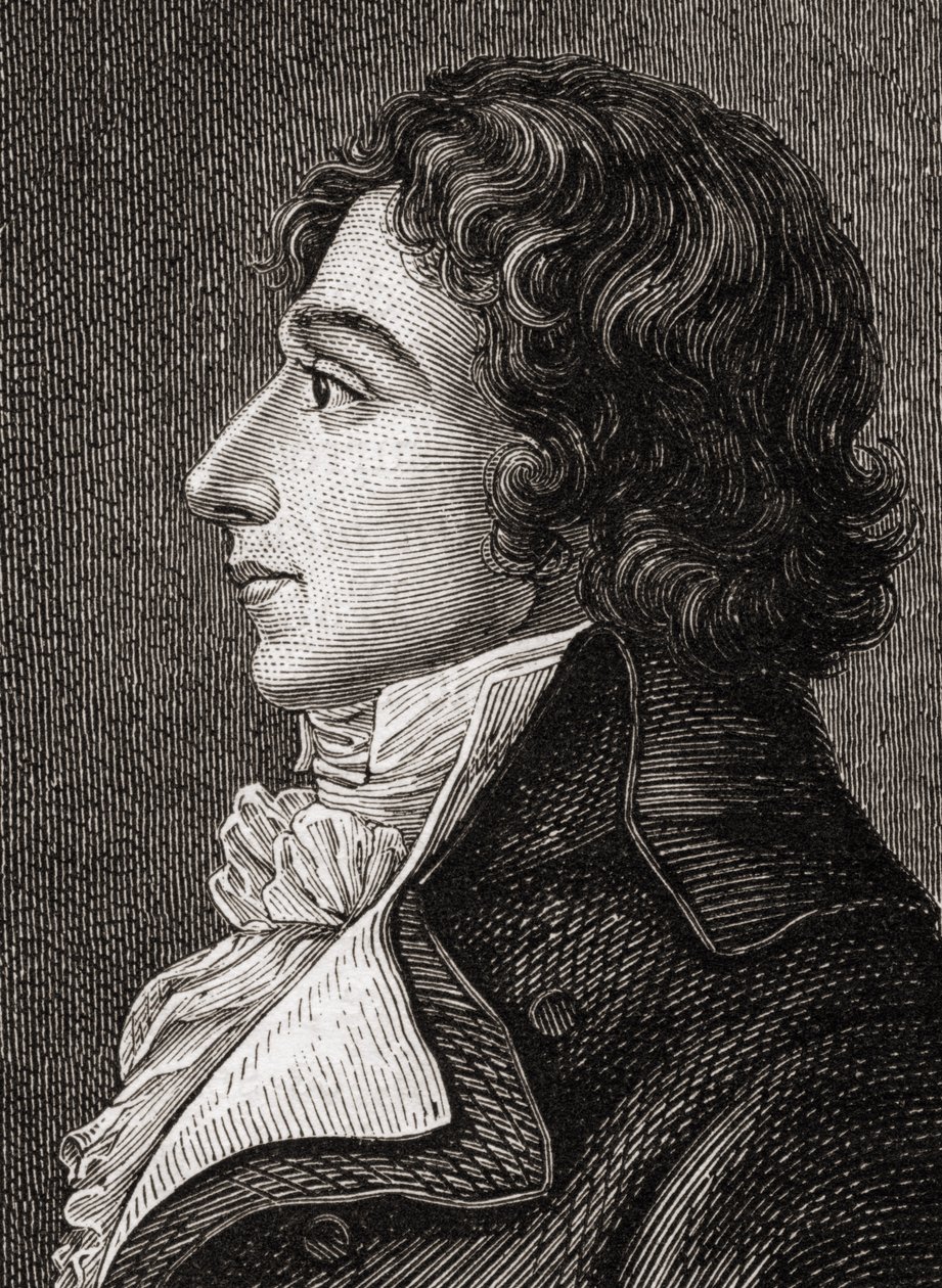 Francois Chabot, z „Histoire de la Revolution Francaise“ od Louise Blanca (1811-82) od French School