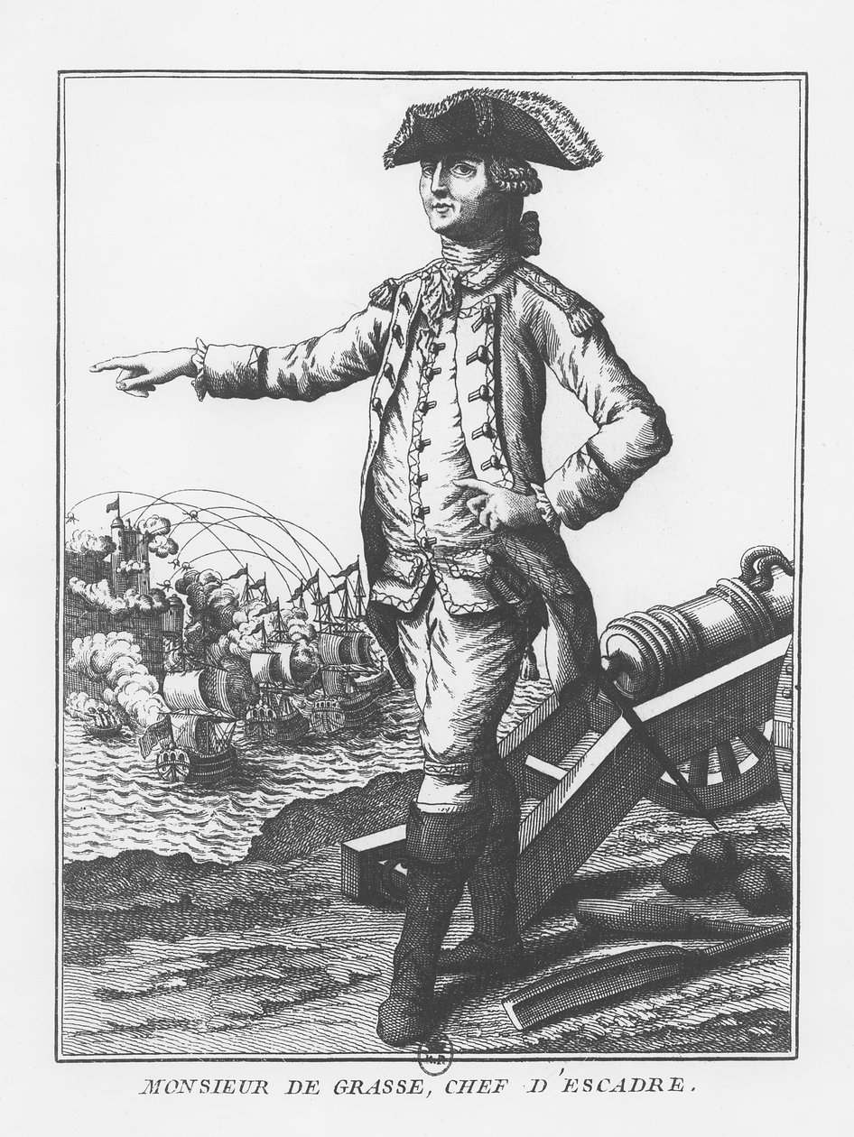 François-Joseph Paul, hrabě z Grasse (rytina) od French School