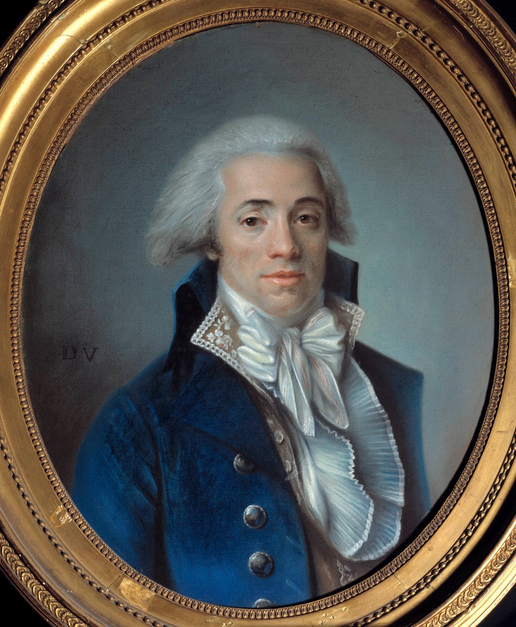 Francouzská revoluce: “” Portrét Bertranda Barere de Vieuzaca (1755-1841), člena Comite de Salut Public”” Pastelový obraz École francaise. Paříž 18. století, Musee Carnavalet – Francouzská revoluce: “” Portrét Bertranda Barere de Vieuzaca (17. od French School