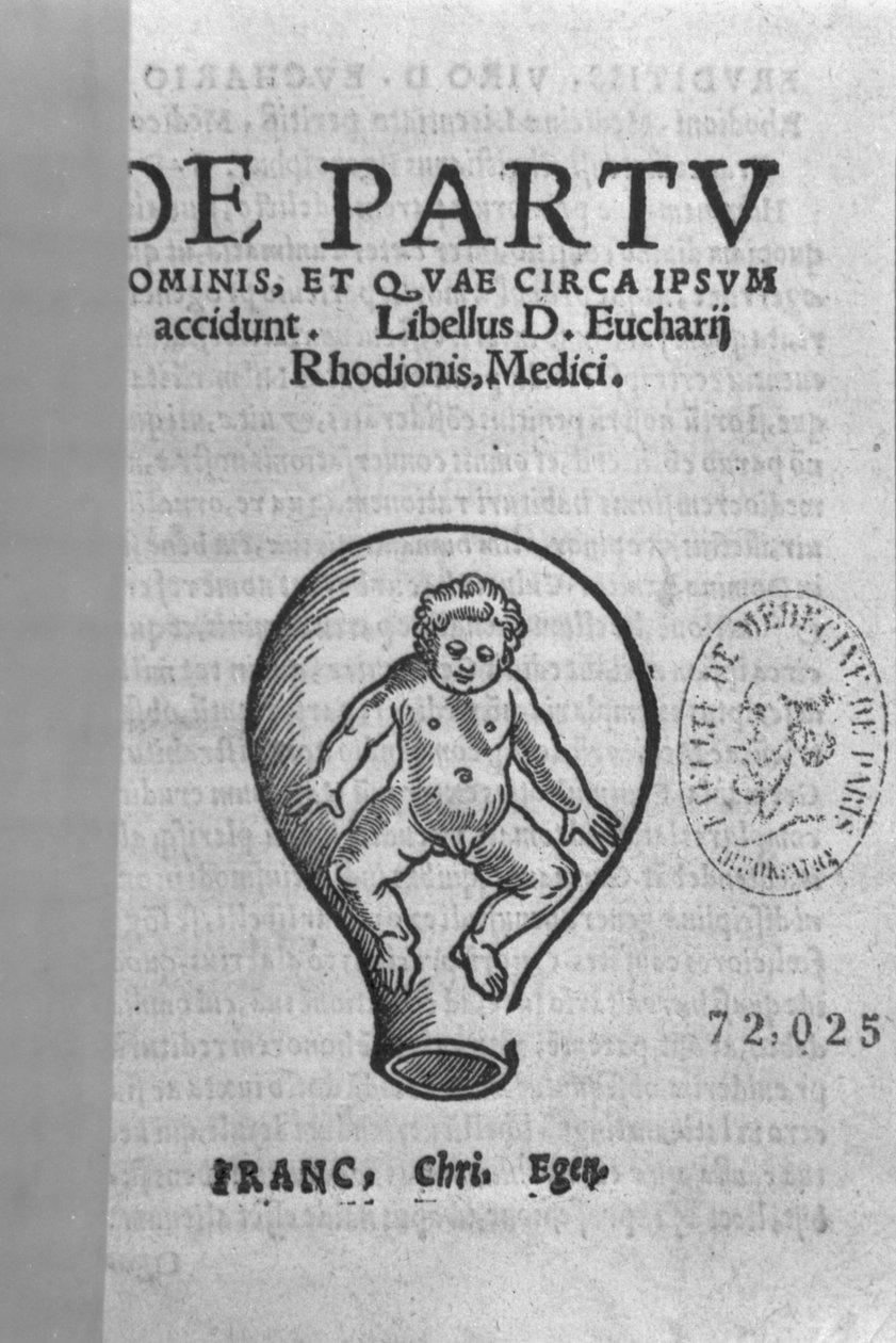 Přední strana, ilustrace z tzv. Rhodionského rukopisu od French School