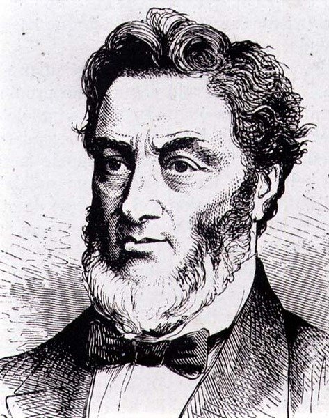 Gabriel-Claude-Jules Favre (1809-1880) francouzský politik (rytina) od French School