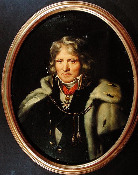 Gaspard Riche (1755-1839) Baron de Prony, kolem 1830 (olej na plátně) od French School