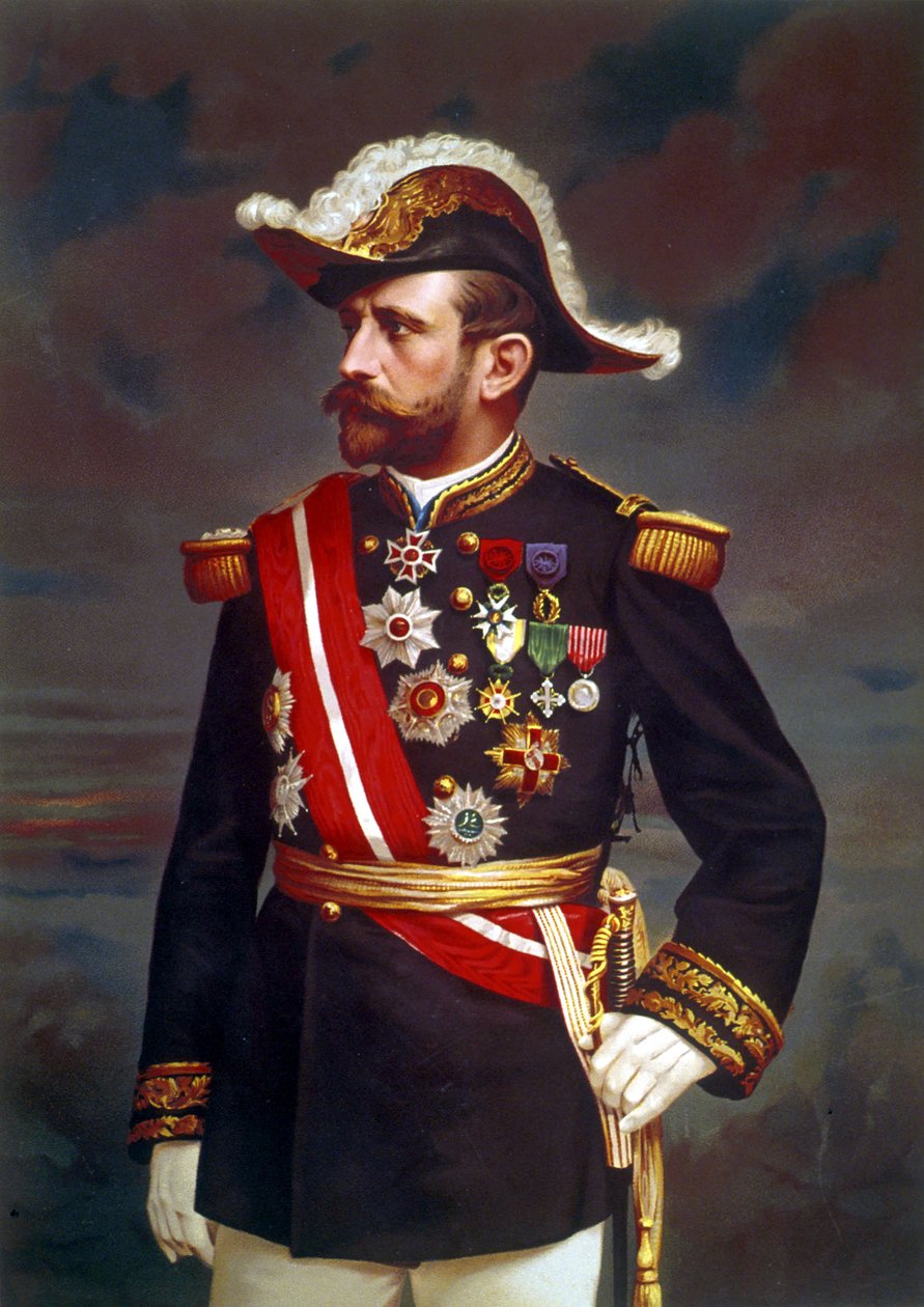 Generál Georges Boulanger, konec 19. století (malba) od French School