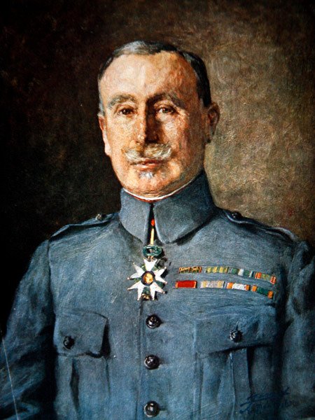 Generál Robert Nivelle (barevné lito) od French School