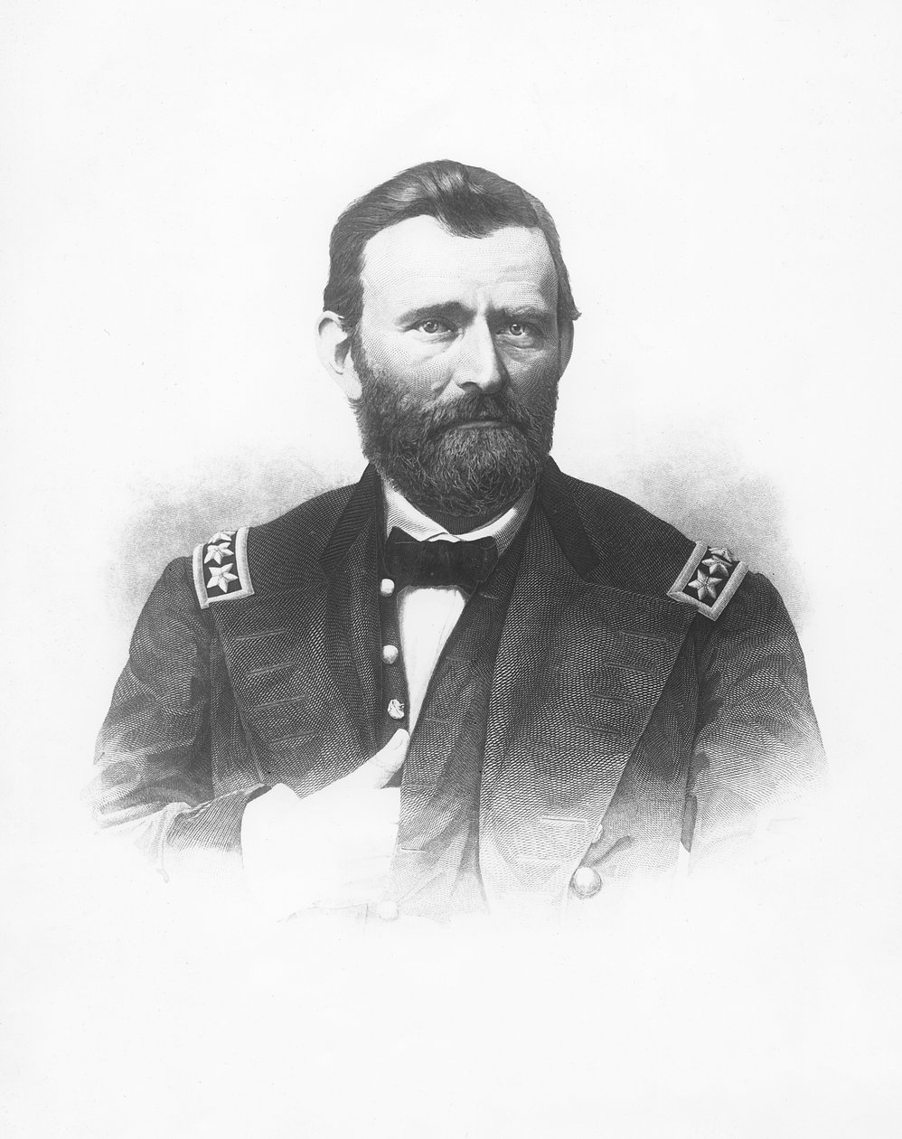 General Ulysses S. Grant (rytina) od French School