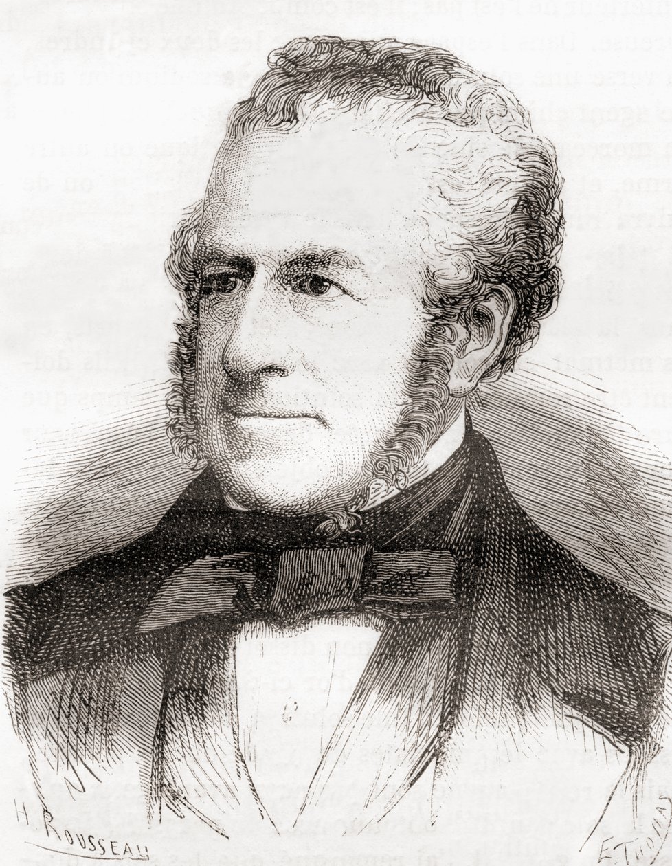 George Richards Elkington, z knihy Les Merveilles de la Science, vydané kolem roku 1870 (rytina) od French School