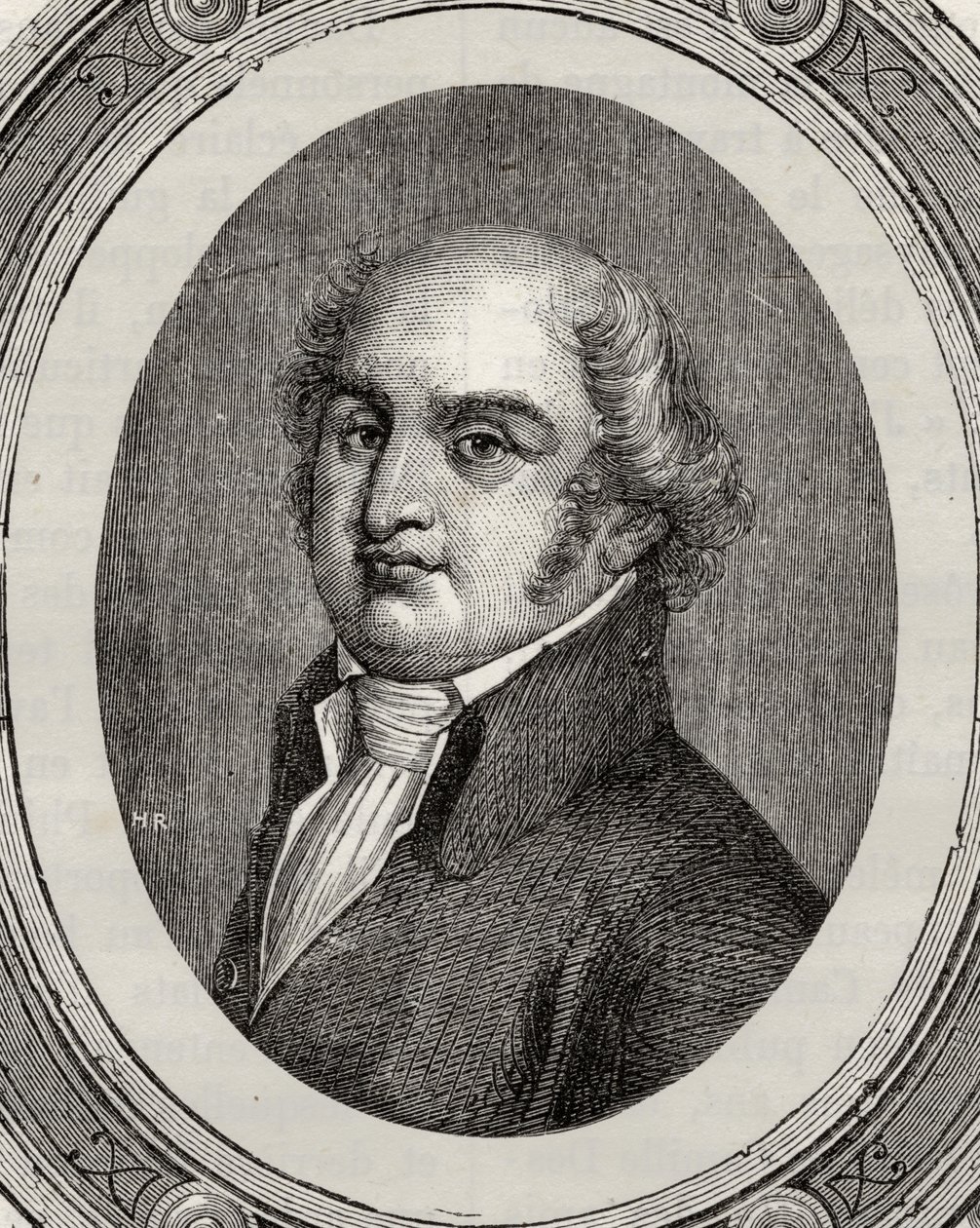Gilbert Romme z „Histoire de la Revolution Francaise“ od Louise Blanca (1811-82) od French School