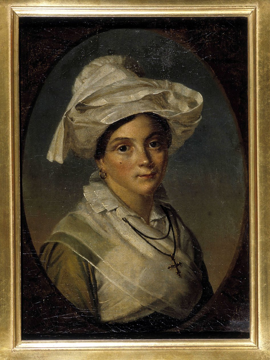Granvillaise - olej na plátně, anonym, c. 1840 od French School