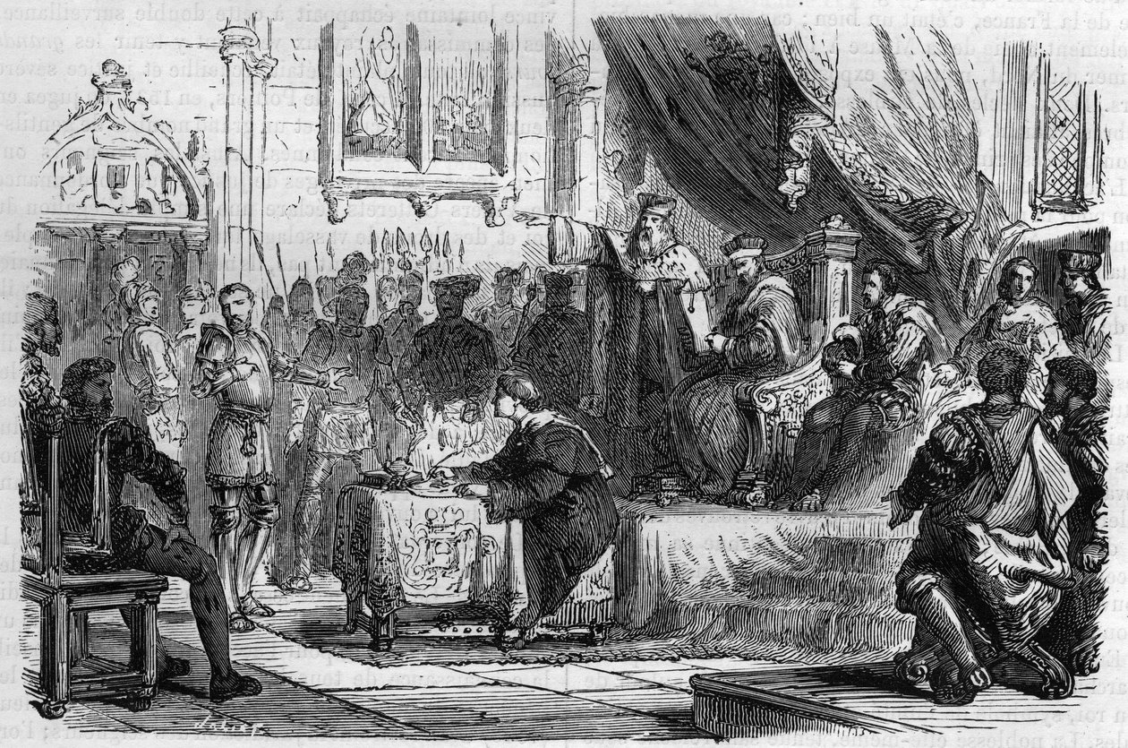 Velké dny Poitiers (1531) za Francoise I. Velké dny jsou výjimečné soudy, které nakonec rozhodují o místních případech. Francois I., kterému předsedá královský komisař a skládá se z profesionálních soudců, kteří jsou však v provincii cizí, často používám od French School