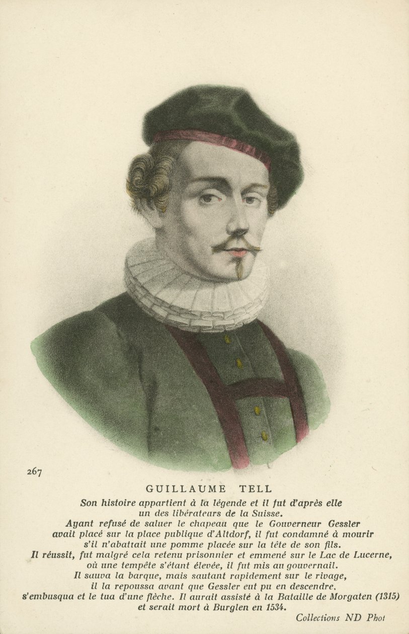 William Tell (barevná litografie) od French School