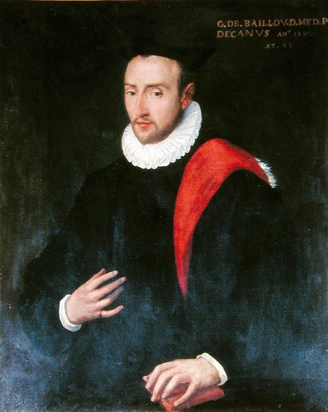 Guillaume de Baillou (1538-1616) 1580 (olej na plátně) od French School