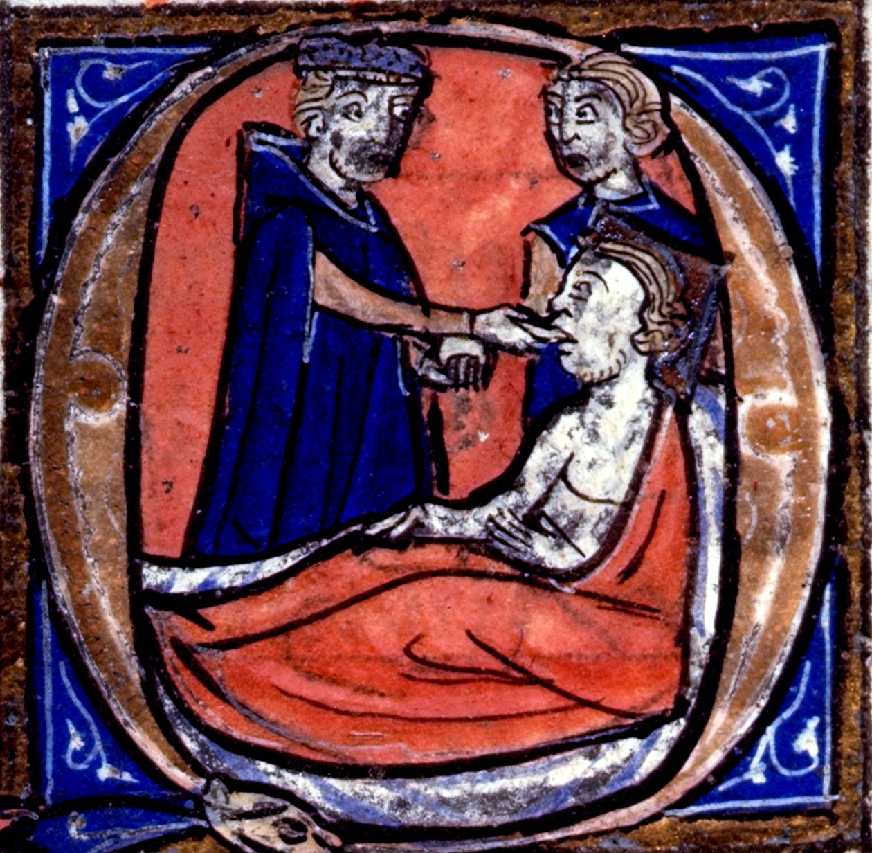 Harley 3140 fol.39 Historická iniciála 