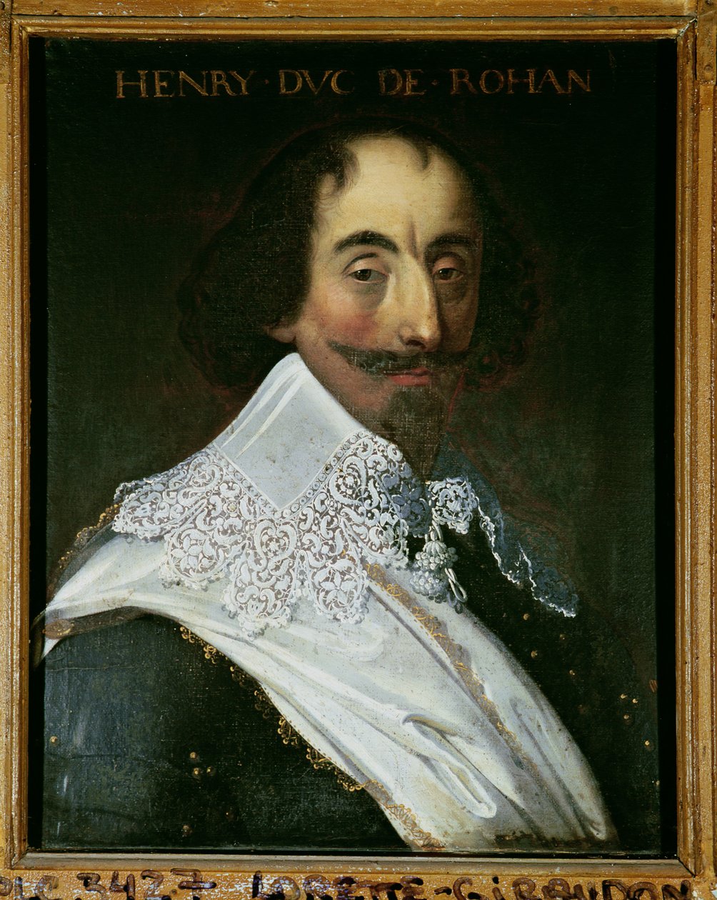 Henri (1579-1638) vévoda z Rohanu, 1617-38 od French School