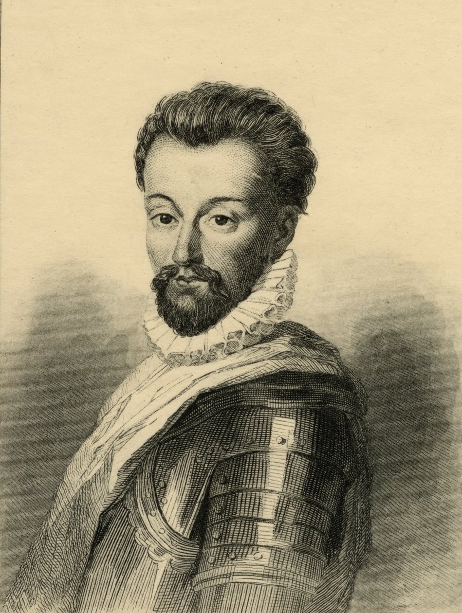 Henri II Bourbonský (1588-1646) princ z Conde od French School