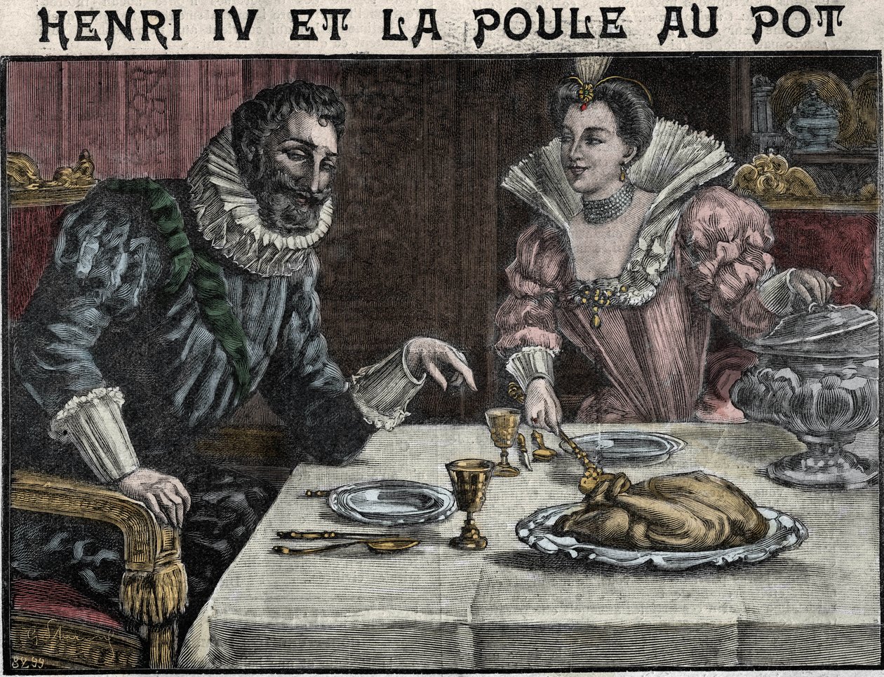 Henri IV a kuře v hrnci: Gabrielle d