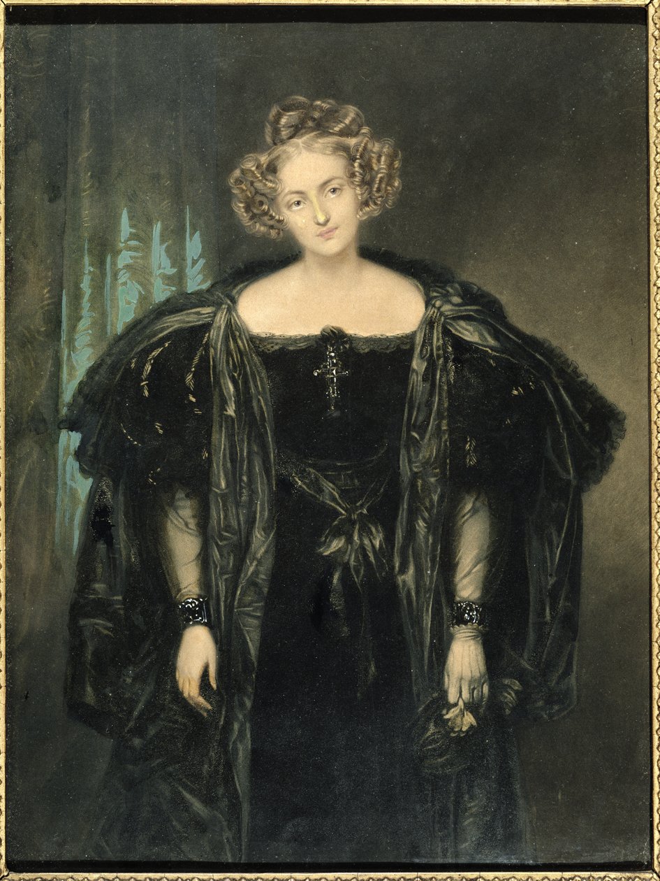Henriette Sonntag (1803-54) v roli Donny Anny z opery Don Giovanni od Mozarta od French School