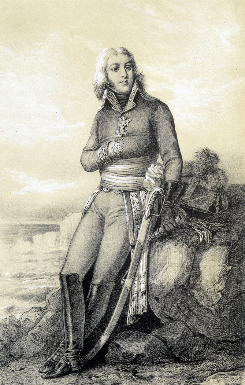 Hoche - v „Historické galerii Francouzské revoluce““ od Alberta Maurina od French School