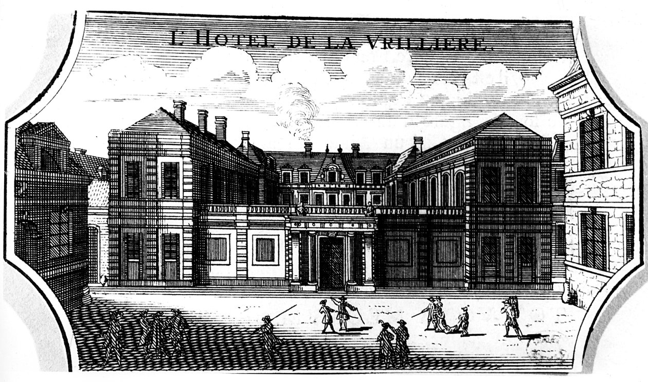 Hotel de la Vrilliere, Paříž od French School