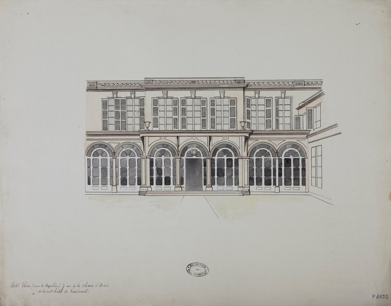 Hôtel de Maurepas, 7 Rue de la Chaise, Paříž, cca 1900-20 od French School