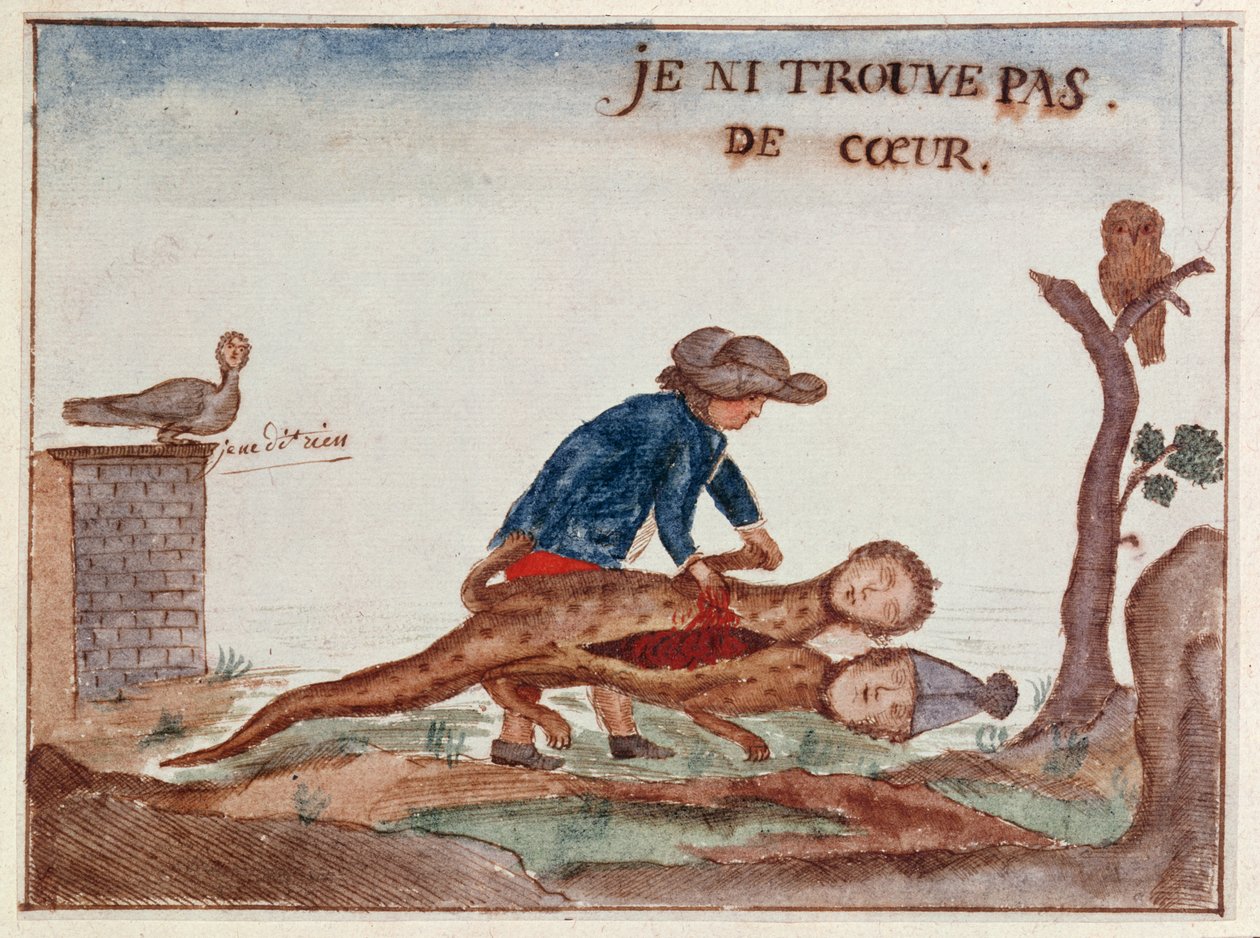 Nemohu najít žádné srdce, 1789 od French School