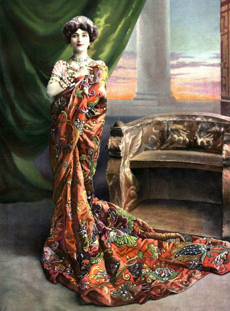 Ilustrace z časopisu Le Theatre od French School