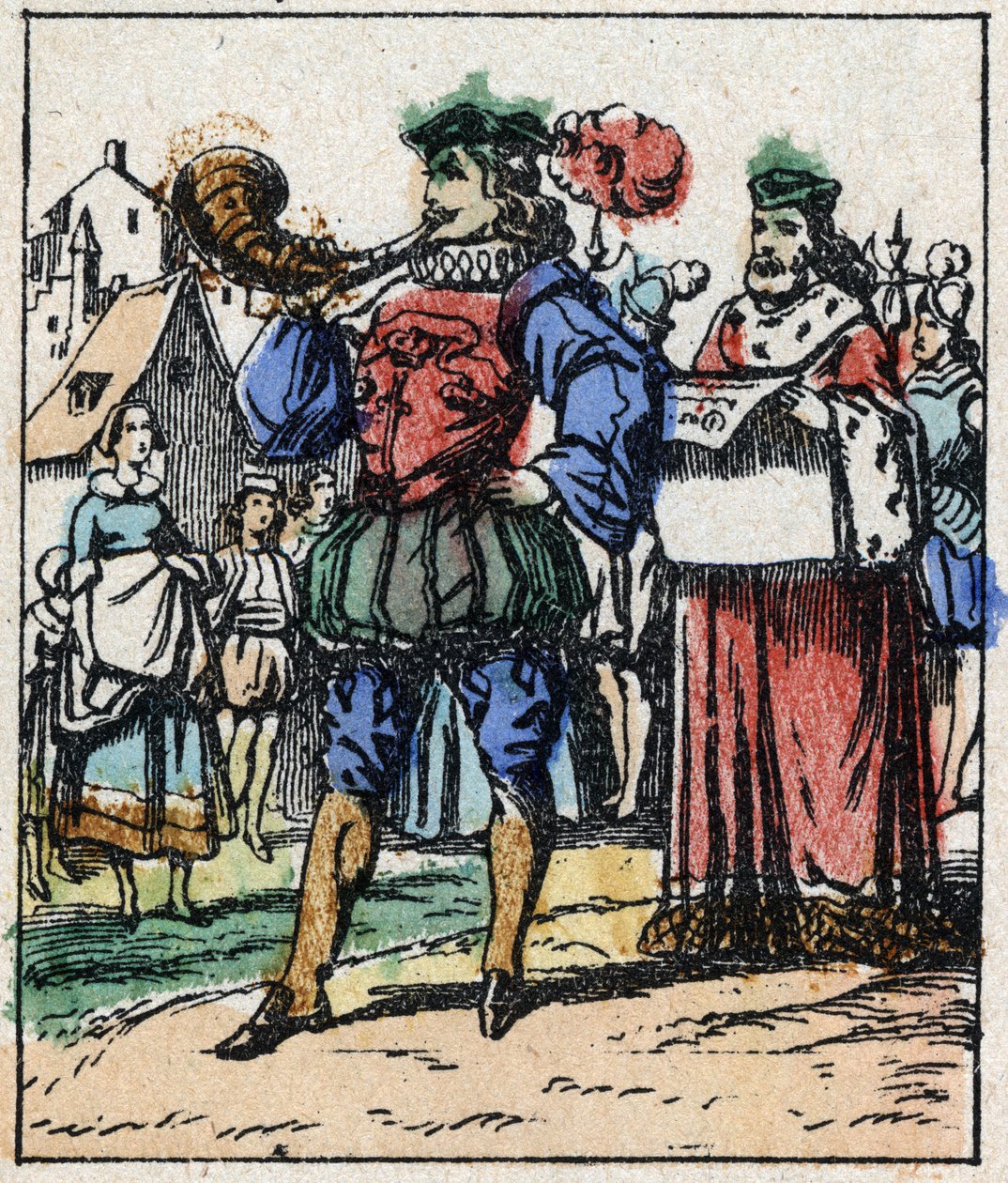 Ilustrace pohádky Charlese Perraulta „Popelka aneb Skleněný střevíček“. Dřevoryt Imaging Pellerin - Epinal, sd. Konec 19. století. od French School