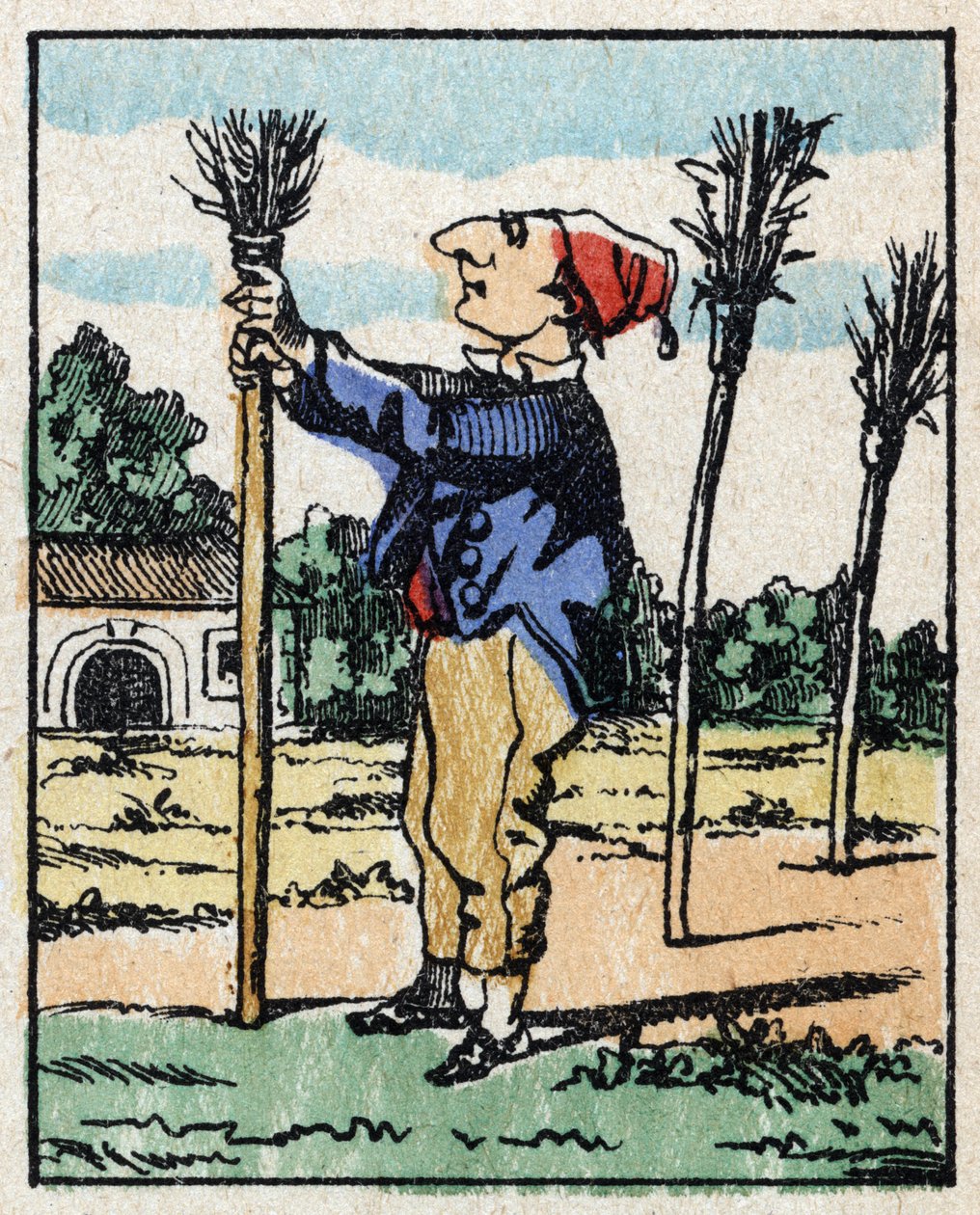 Ilustrace příběhu „“ Veridique Historie Jeannot Serinet „“ Dřevoryt Imagery Pellerin - Epinal, sd. Konec 19. století. od French School