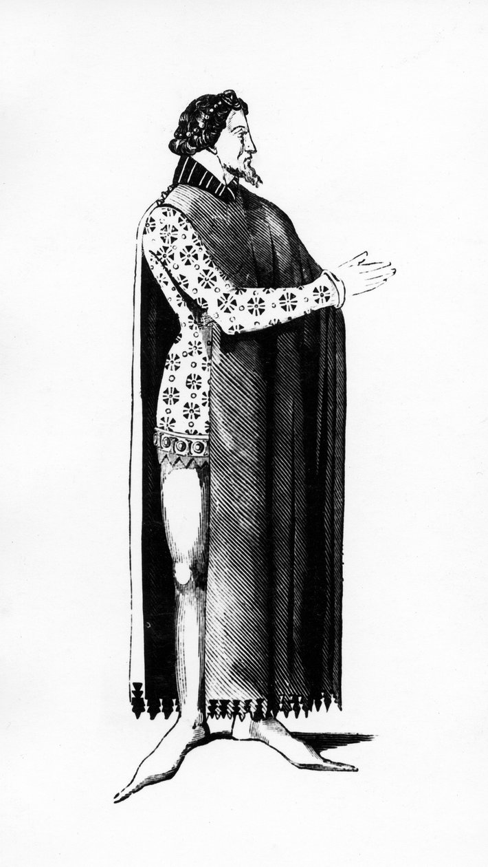 Ilustrace převzatá z Dějiny kostýmu ve Francii od 18. století od Jules Etienne Joseph Quicherat, 1877 od French School