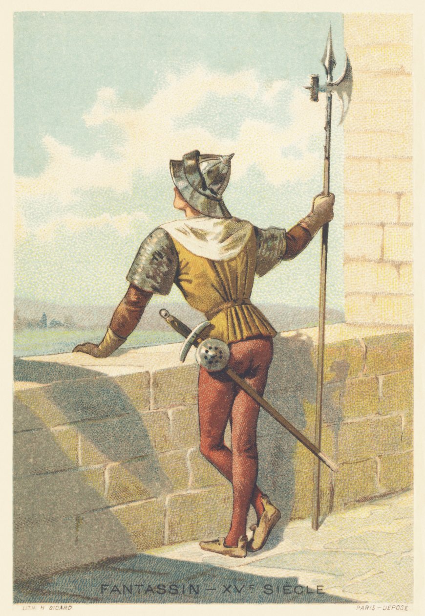 Pěchota v 15. století od French School