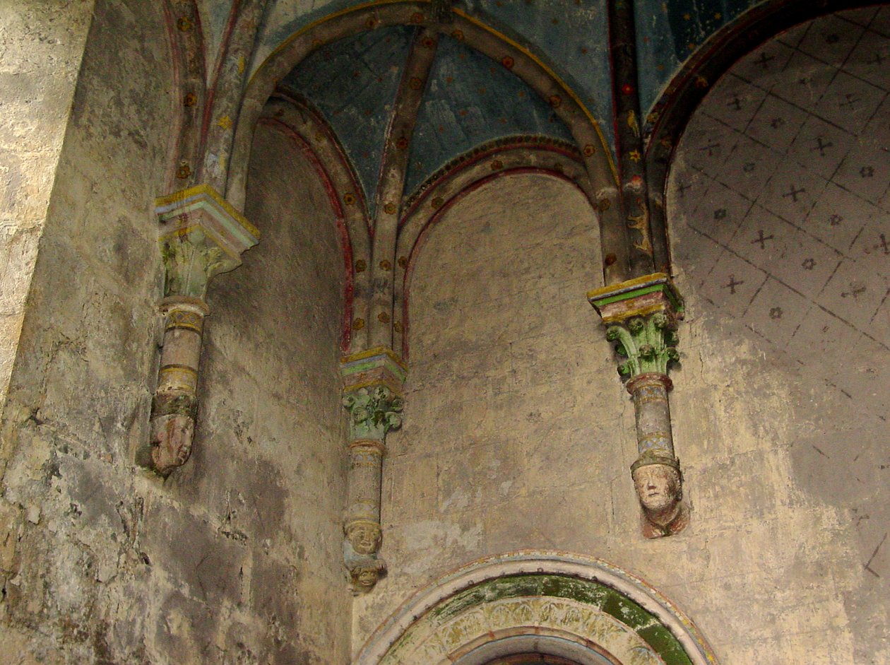 Interiér kostela sv. Hilaire-the-Great, Poitiers od French School