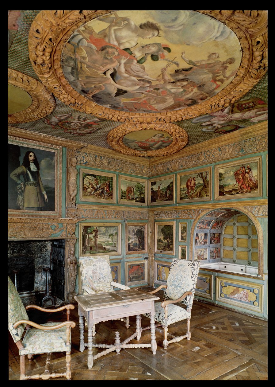 Interiér Salle Louis XIV nebo Salle de Bain od French School