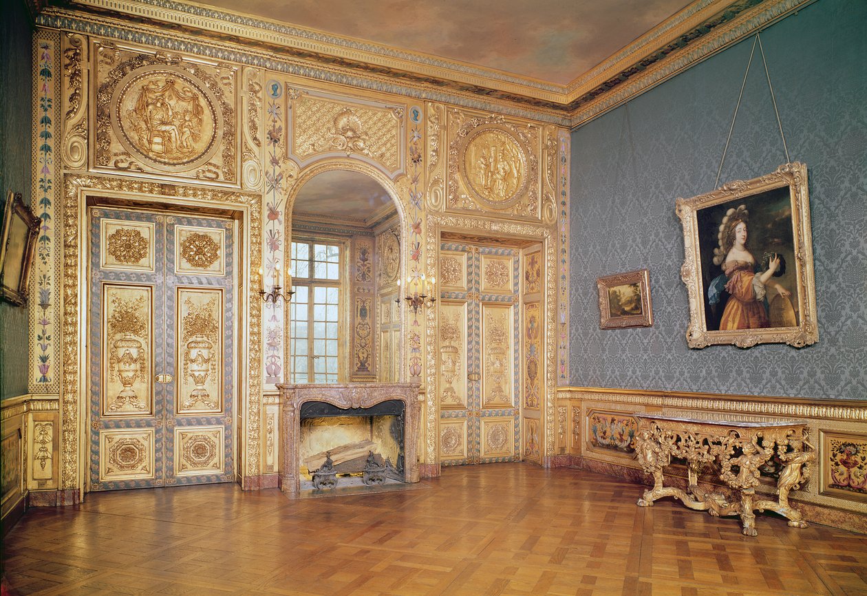 Vnitřní pohled na Petit Salon, c.1660 od French School