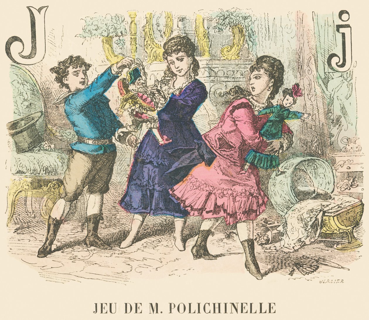 J: Hra M Polichinelle od French School