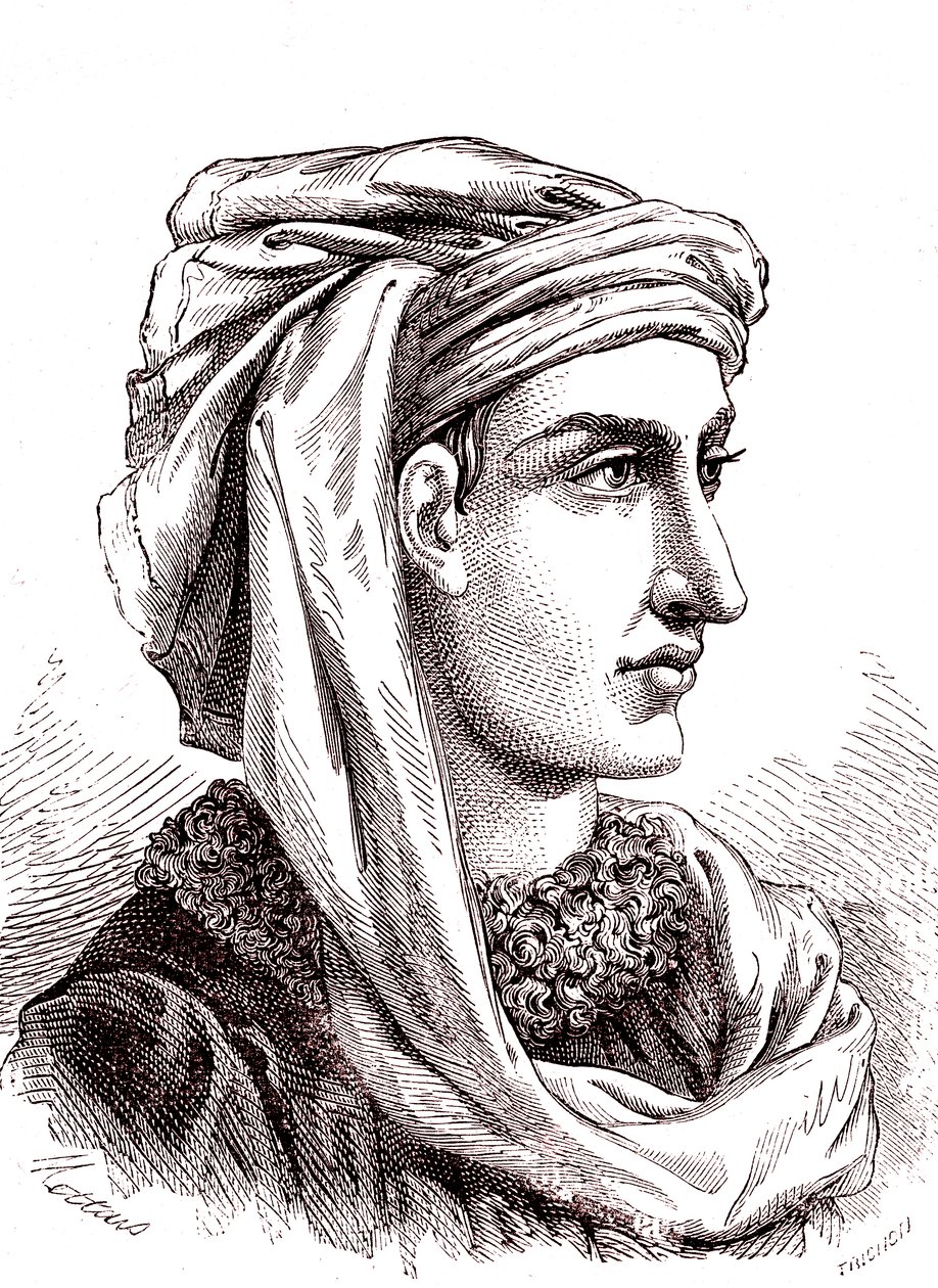 Jacques Coeur , francouzský obchodník, bankéř a majitel lodí. 1865 (rytina) od French School
