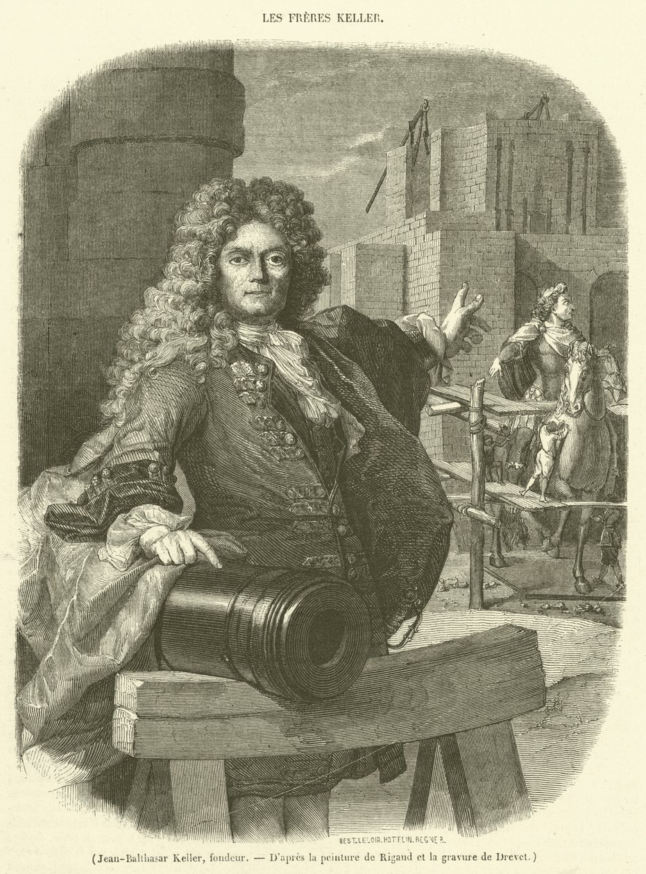 Jean-Balthasar Keller, slévač (rytina) od French School