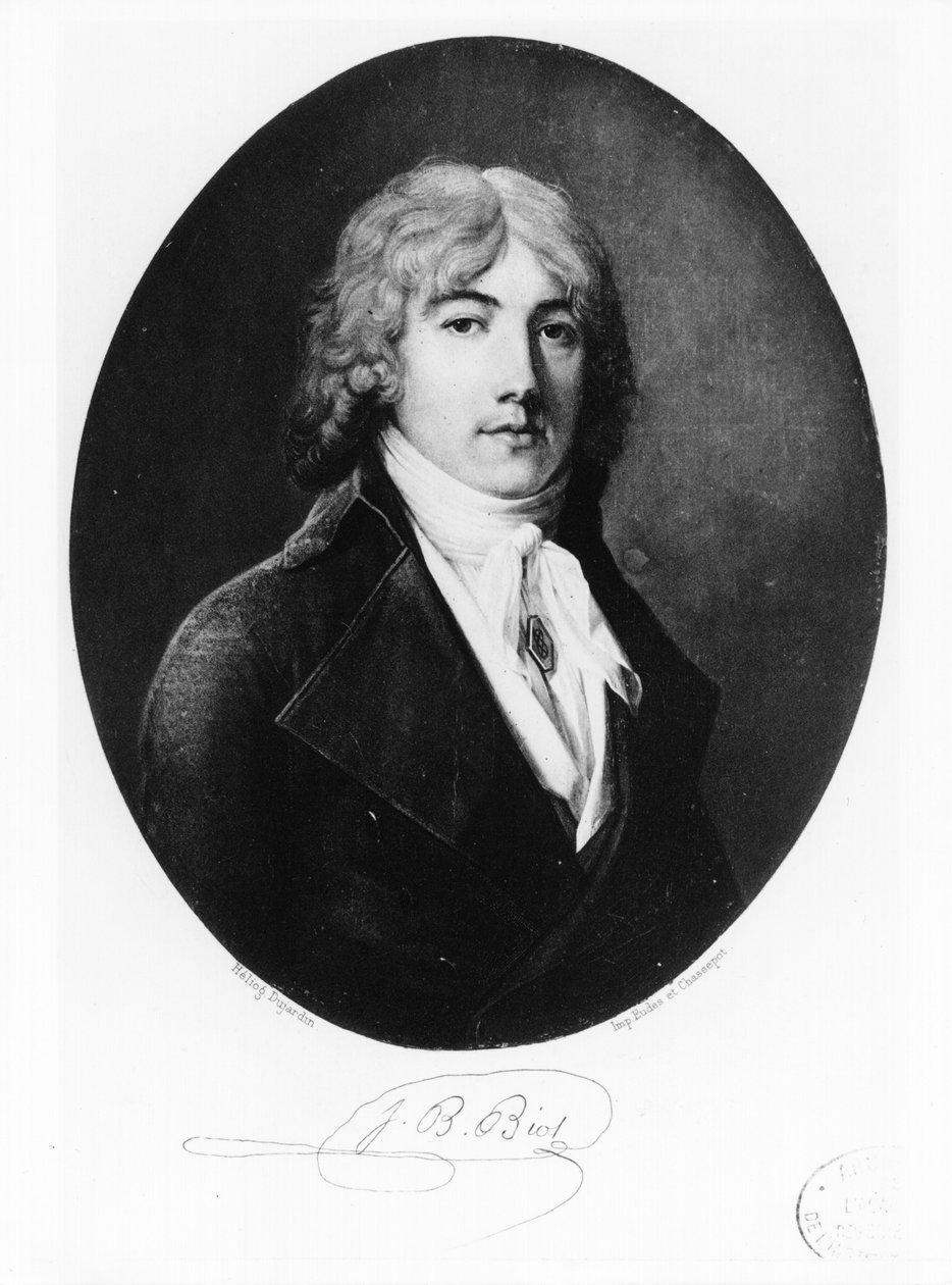 Jean-Baptiste Biot (1774-1862) počátek 19. století od French School